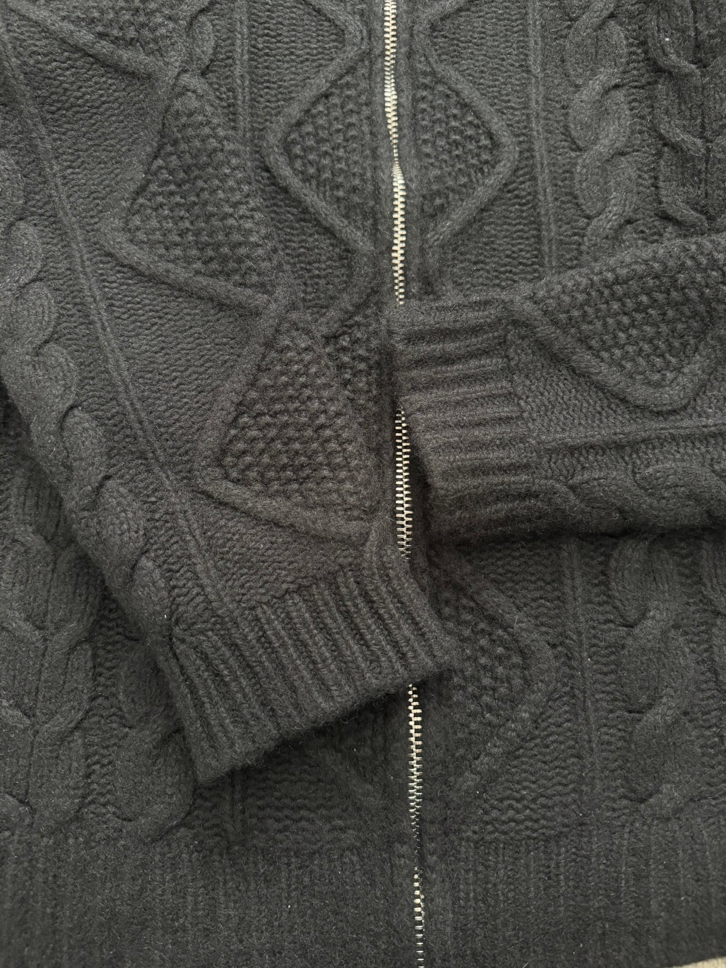 AW07 Dior Homme by Hedi Slimane Cashmere Drivers Knit