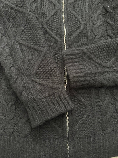 AW07 Dior Homme by Hedi Slimane Cashmere Drivers Knit