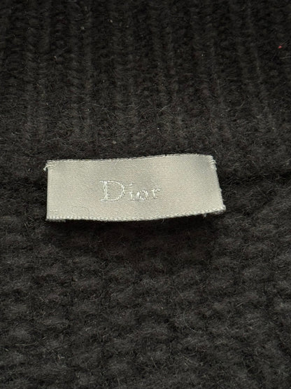 AW07 Dior Homme by Hedi Slimane Cashmere Drivers Knit