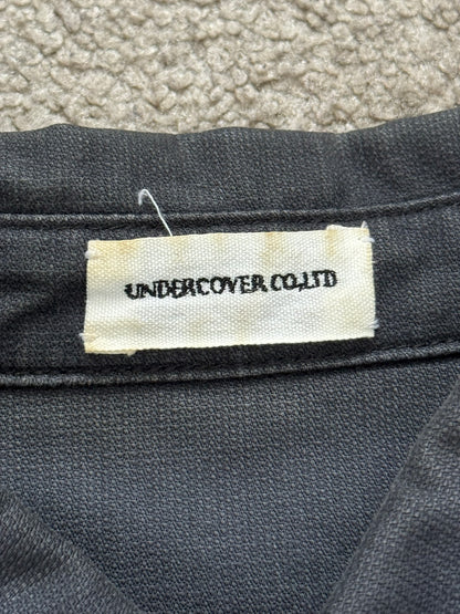 AW11 Undercover "Antidevil Security" Skull Hybrid Army Shirt