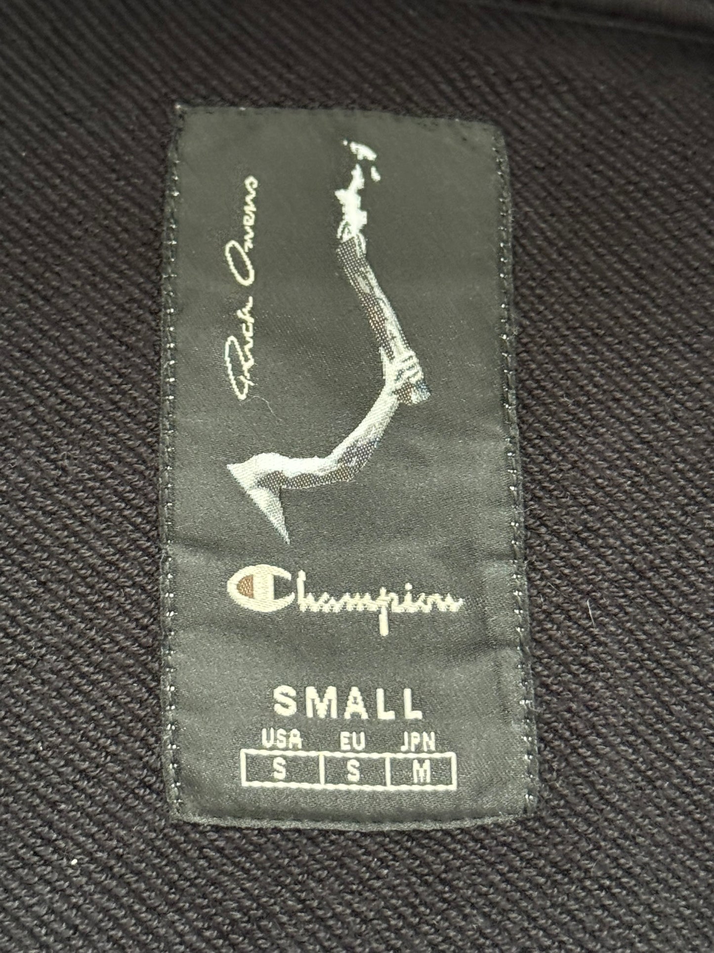 SS21 Rick Owens x Champion Pentagram Jason Zip Up Hoodie