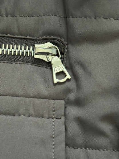 AW07 Undercover "Knit" Military Cargo Zipper Puffer Jacket