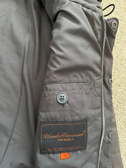 AW07 Undercover "Knit" Military Cargo Zipper Puffer Jacket