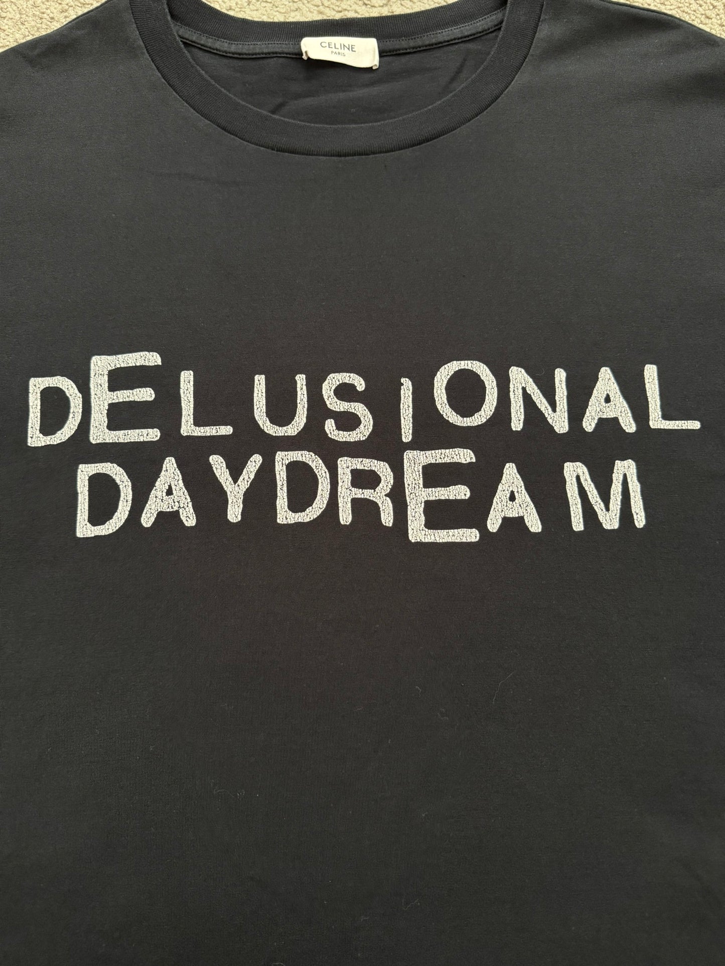 SS24 Celine by Hedi Slimane "Delusional Daydream" T Shirt