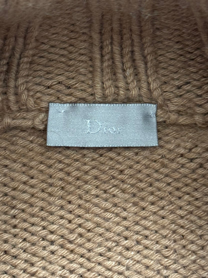 AW02 Dior Homme by Hedi Slimane "Reflexion" Zip Drivers Knit