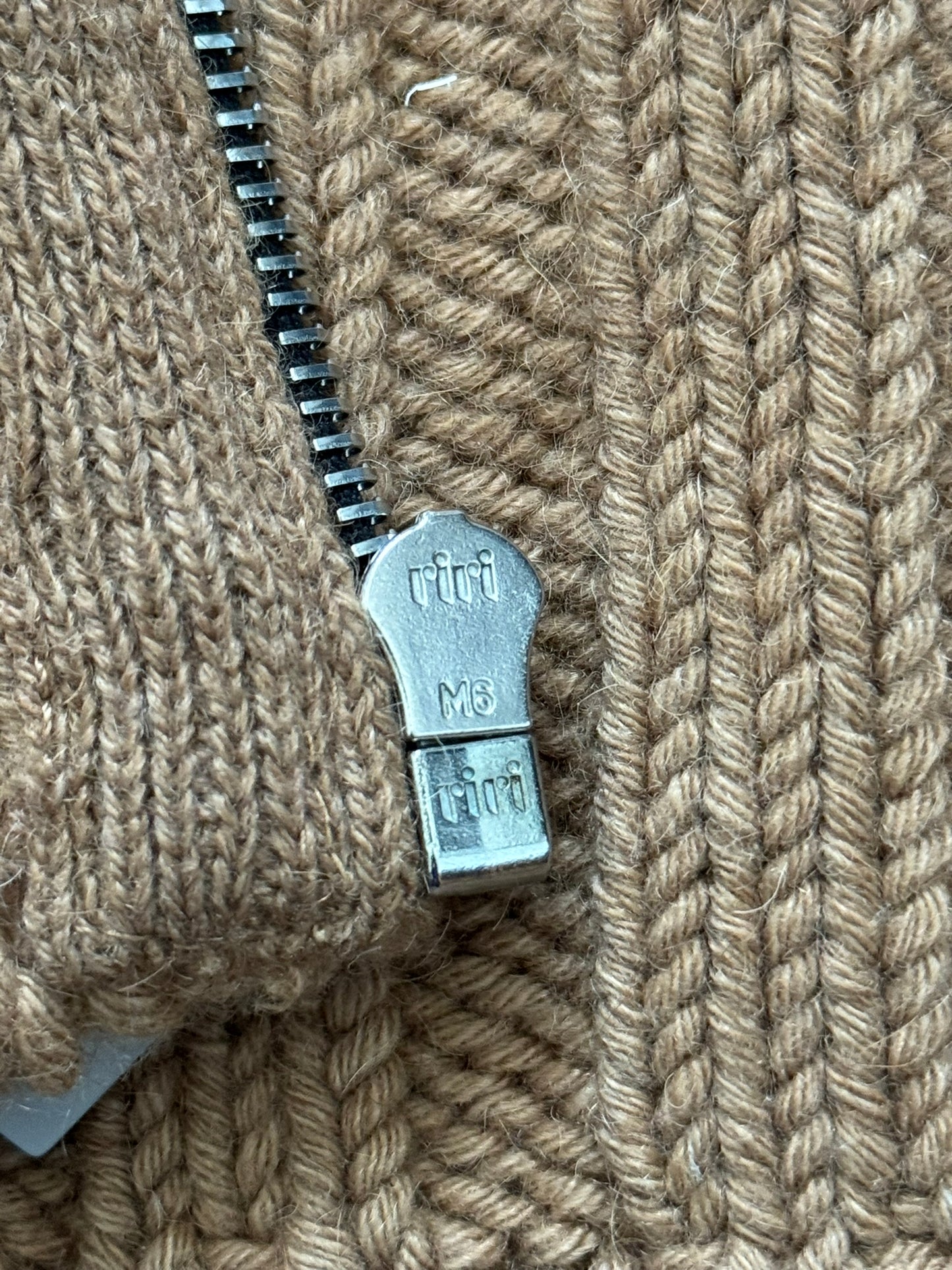 AW02 Dior Homme by Hedi Slimane "Reflexion" Zip Drivers Knit