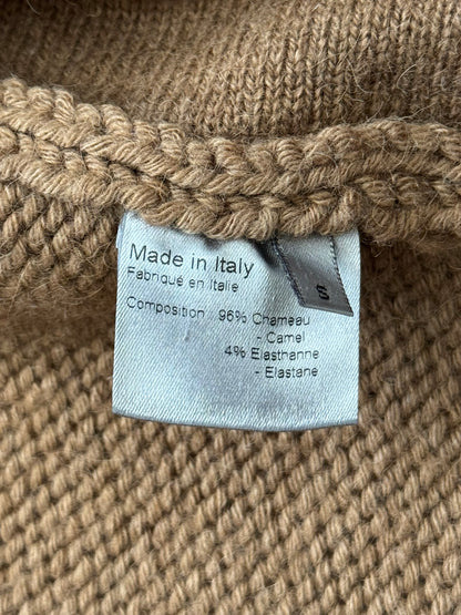 AW02 Dior Homme by Hedi Slimane "Reflexion" Zip Drivers Knit