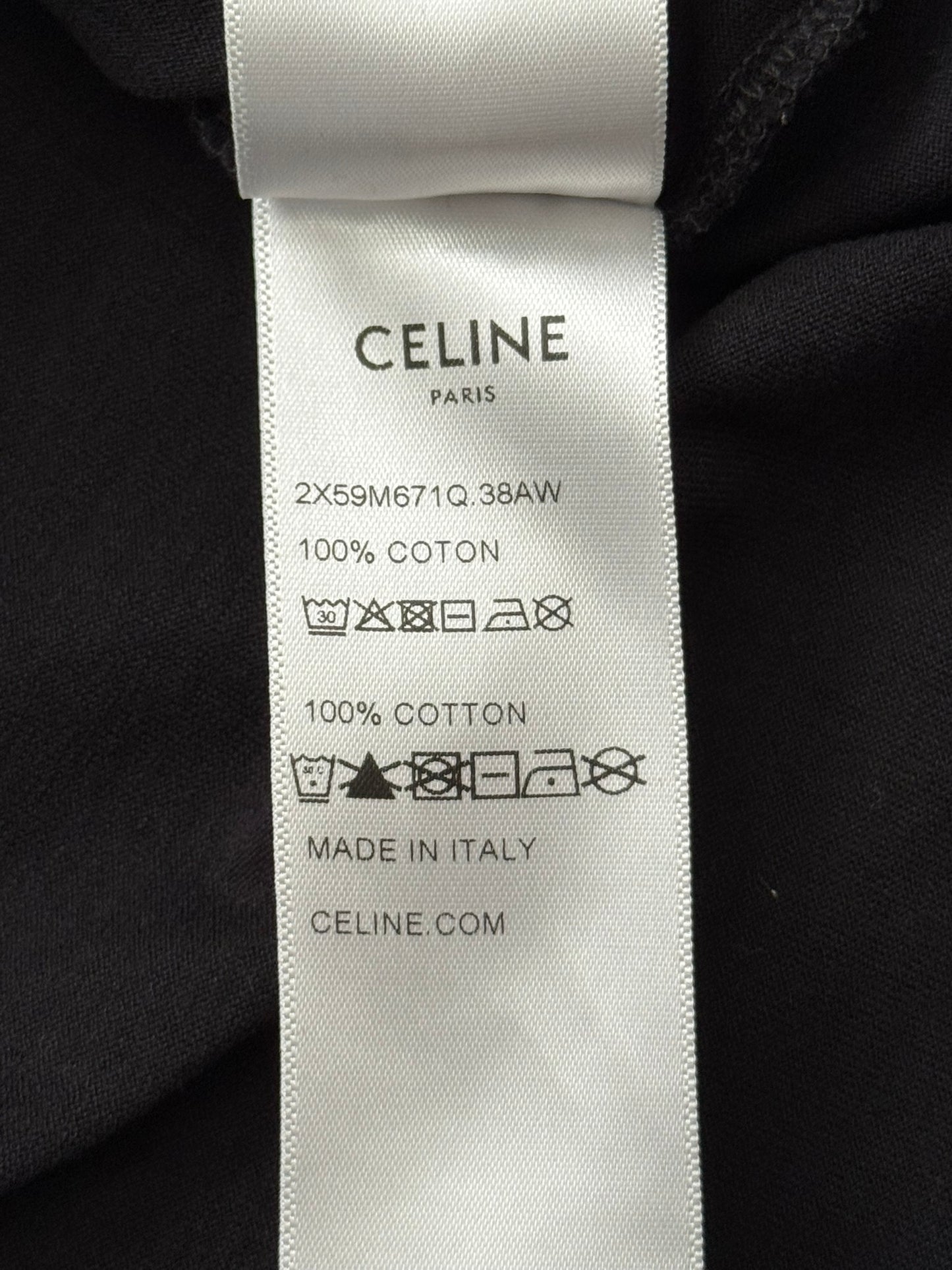 SS24 Celine by Hedi Slimane "Delusional Daydream" T Shirt