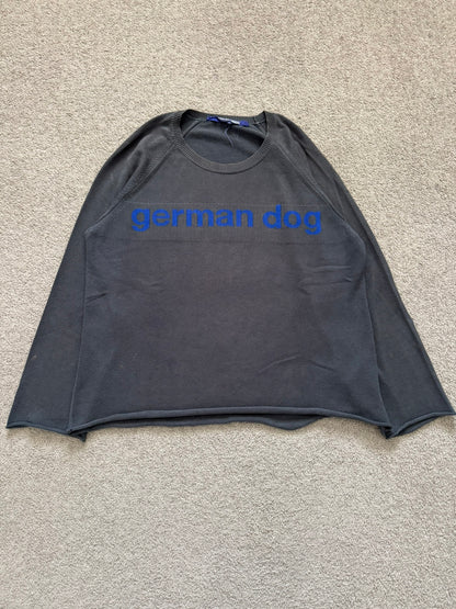 SS02 Junya Watanabe German Dog Pullover Knitted Sweater
