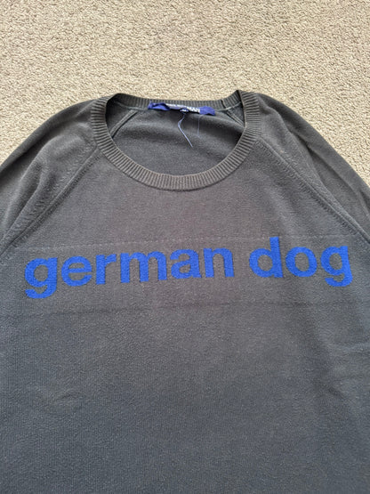 SS02 Junya Watanabe German Dog Pullover Knitted Sweater