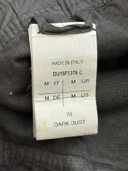 FW15 Rick Owens DRKSHDW Brown Corduroy Creatch Cargo Pants