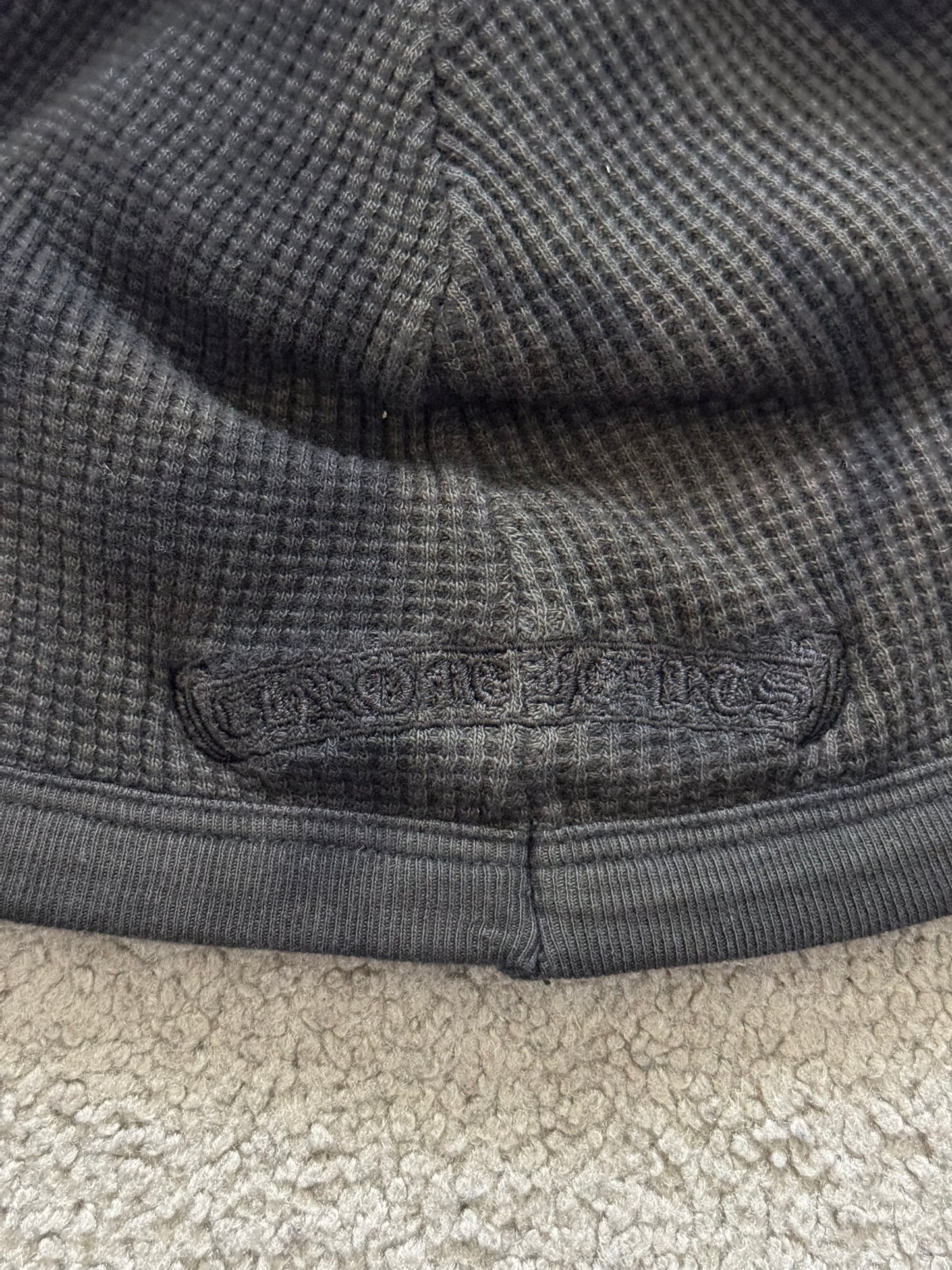 Vintage Chrome Hearts Vine Dagger Thermal Beanie