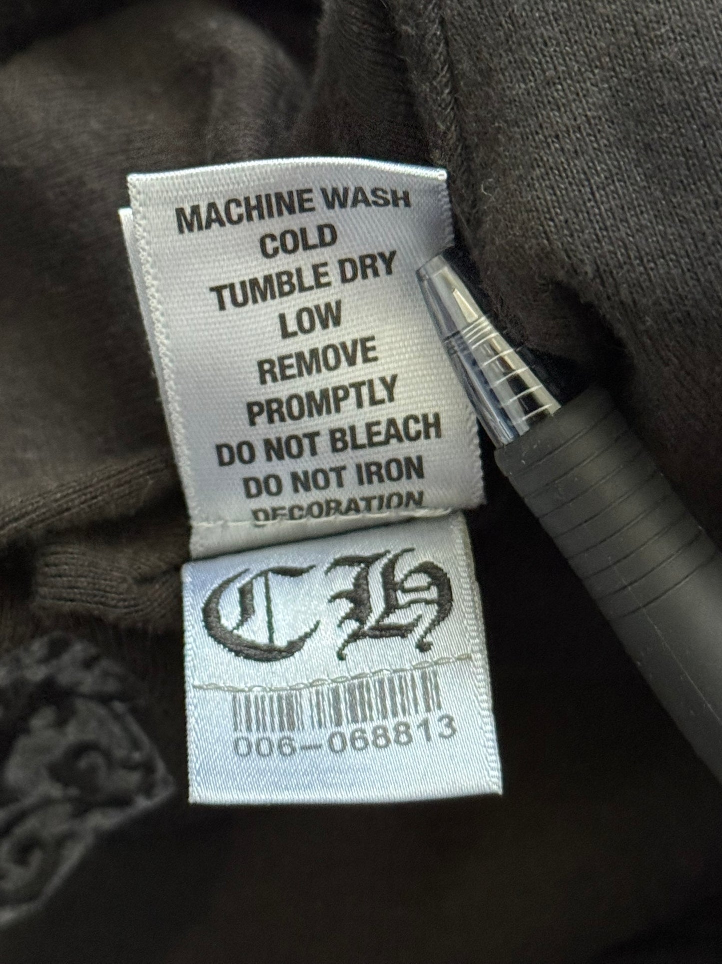 Vintage Chrome Hearts Vine Dagger Thermal Beanie