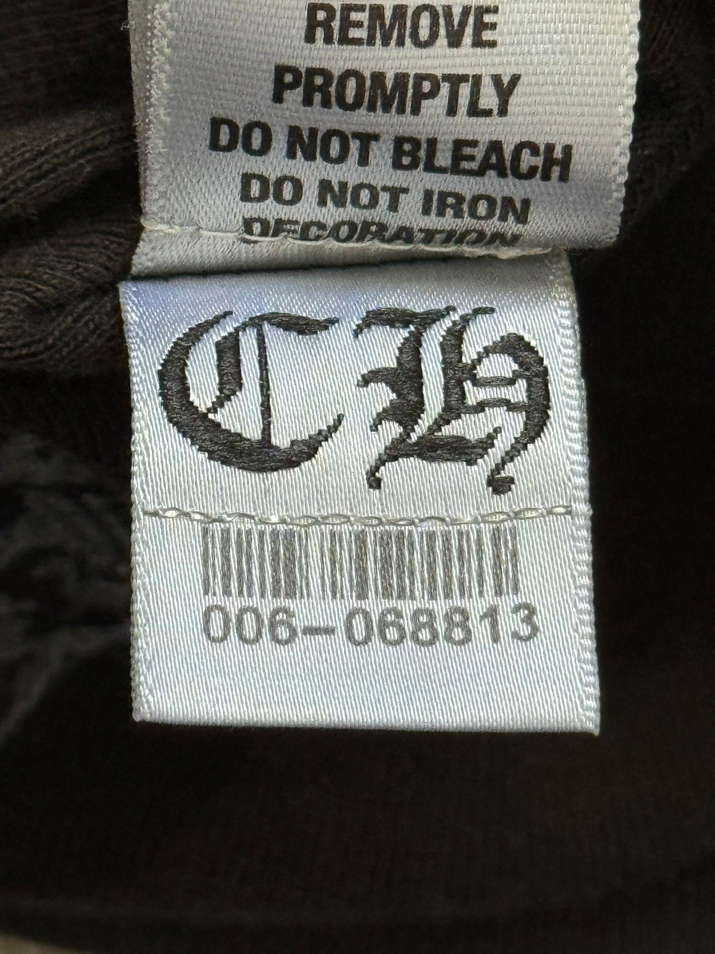 Vintage Chrome Hearts Vine Dagger Thermal Beanie