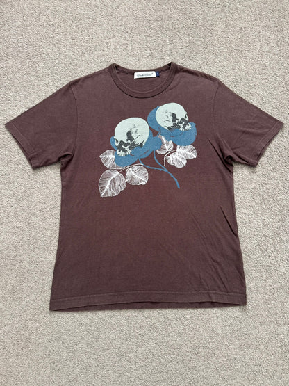 SS08 Undercover Skull Flower Graphic T Shirt