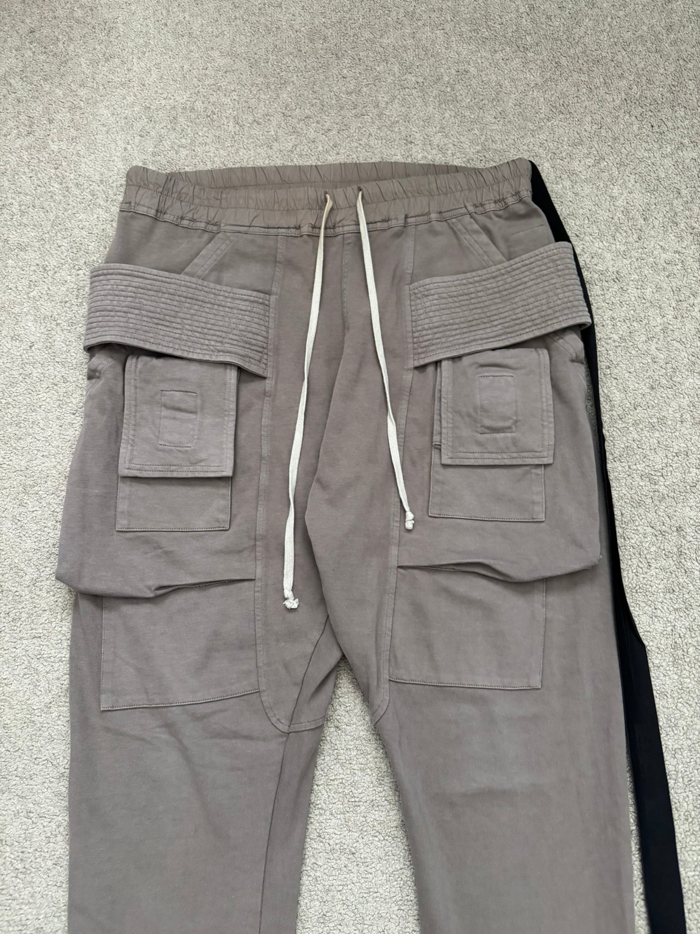 SS22 Rick Owens DRKSHDW Brown Creatch Cargo Pants