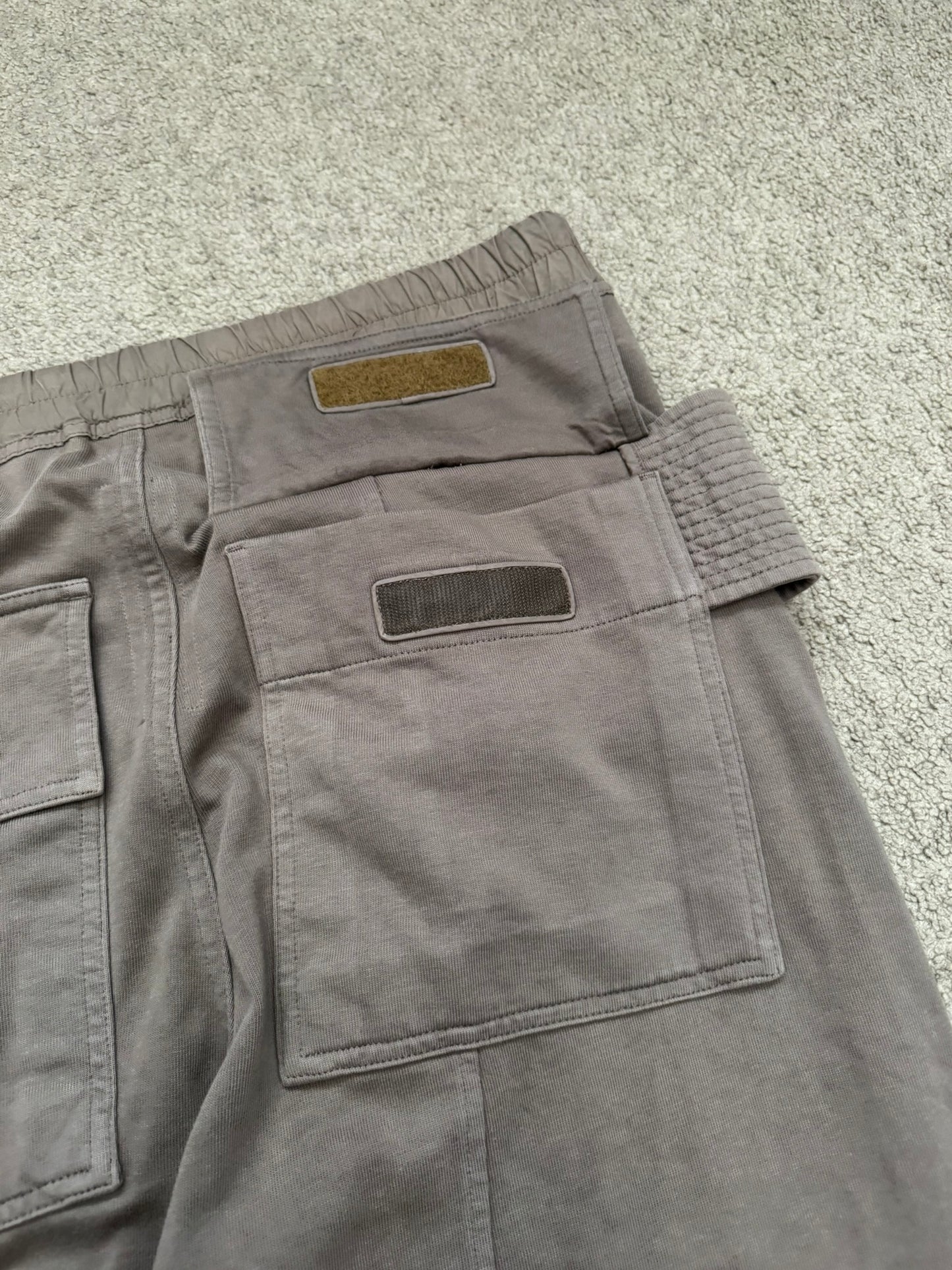 SS22 Rick Owens DRKSHDW Brown Creatch Cargo Pants