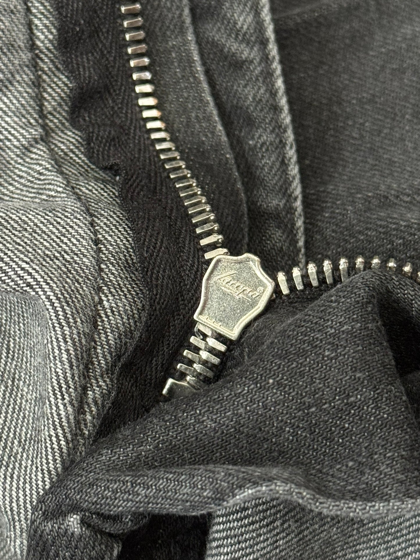 FW11 Balmain by Christophe Decarnin 4 Zip Biker Denim Jeans