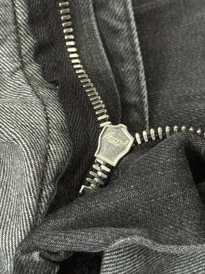FW11 Balmain by Christophe Decarnin 4 Zip Biker Denim Jeans