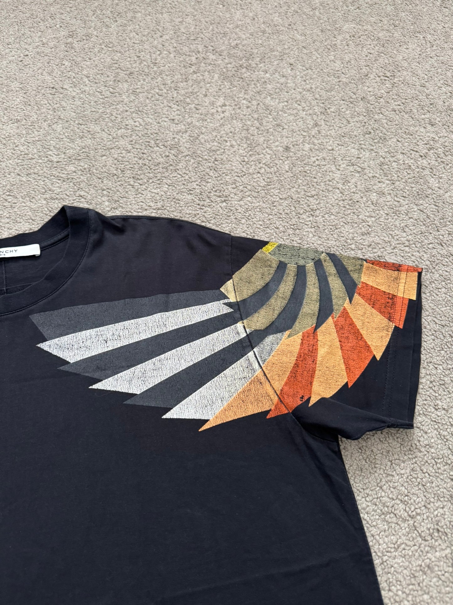 SS17 Givenchy by Riccardo Tisci Double Wing Sleeve T Shirt