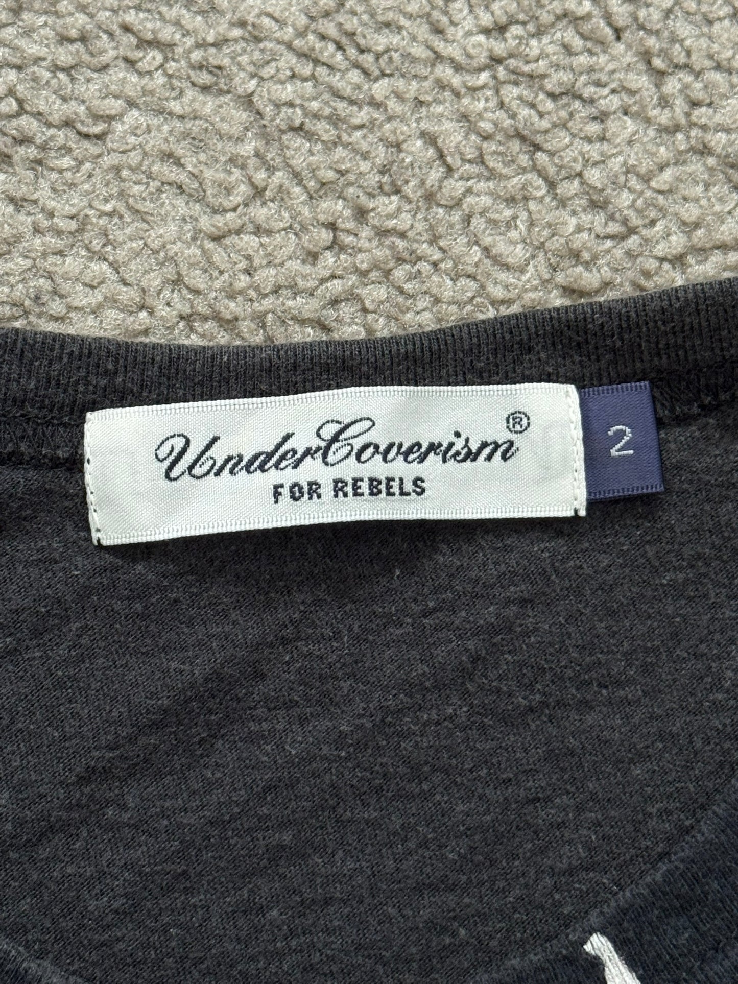 AW08 Undercover Dyed Roses Printed T Shirt