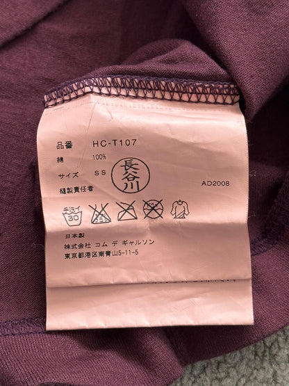 SS09 Comme Des Garcons Homme Overdyed Logo T Shirt