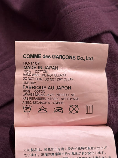 SS09 Comme Des Garcons Homme Overdyed Logo T Shirt