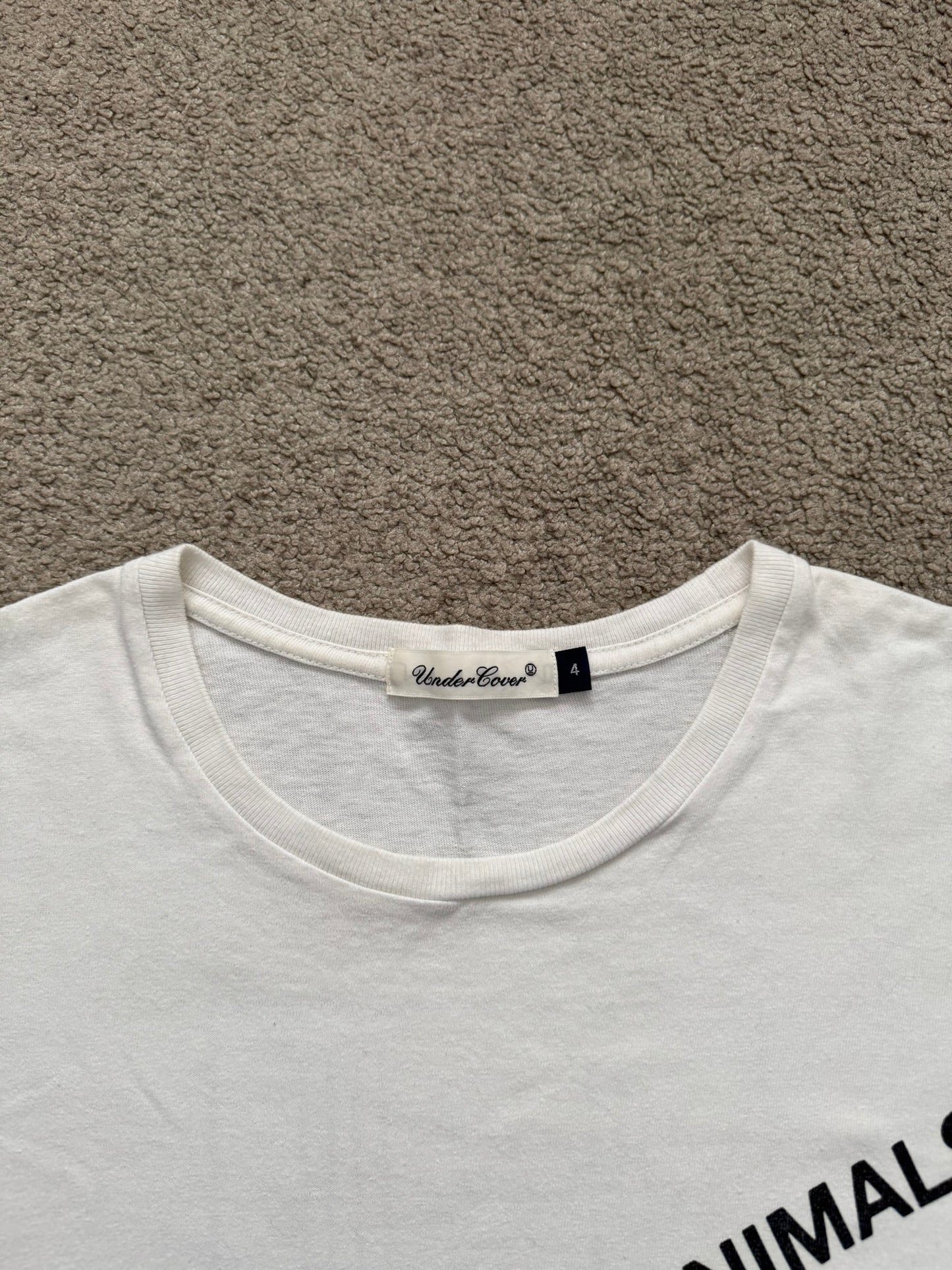 SS18 Undercover Records Oozhassny Animals T Shirt