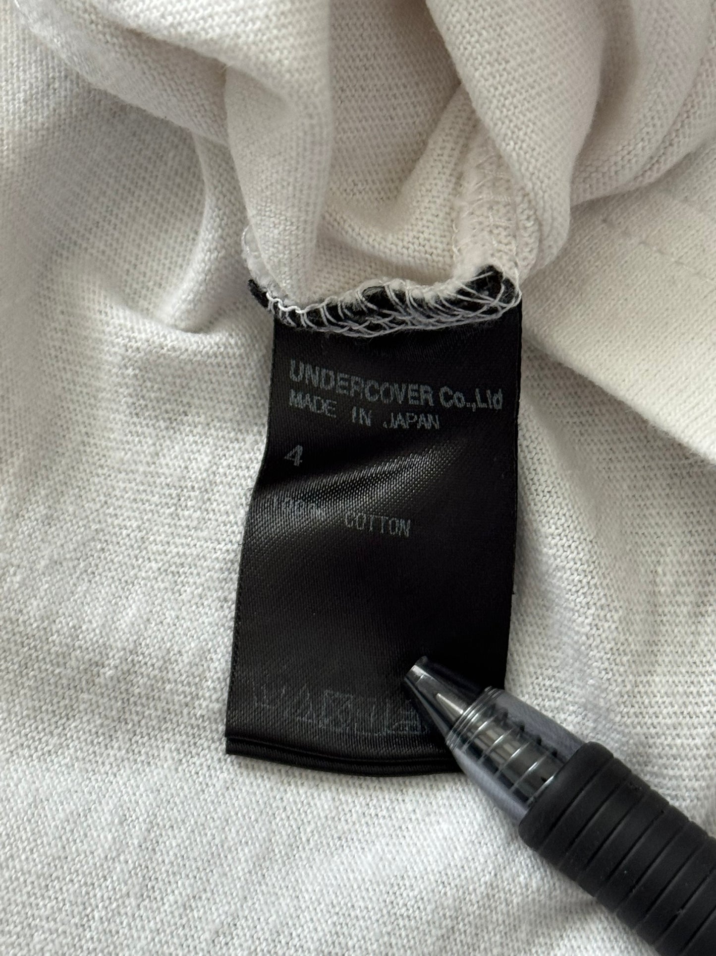 SS18 Undercover Records Oozhassny Animals T Shirt