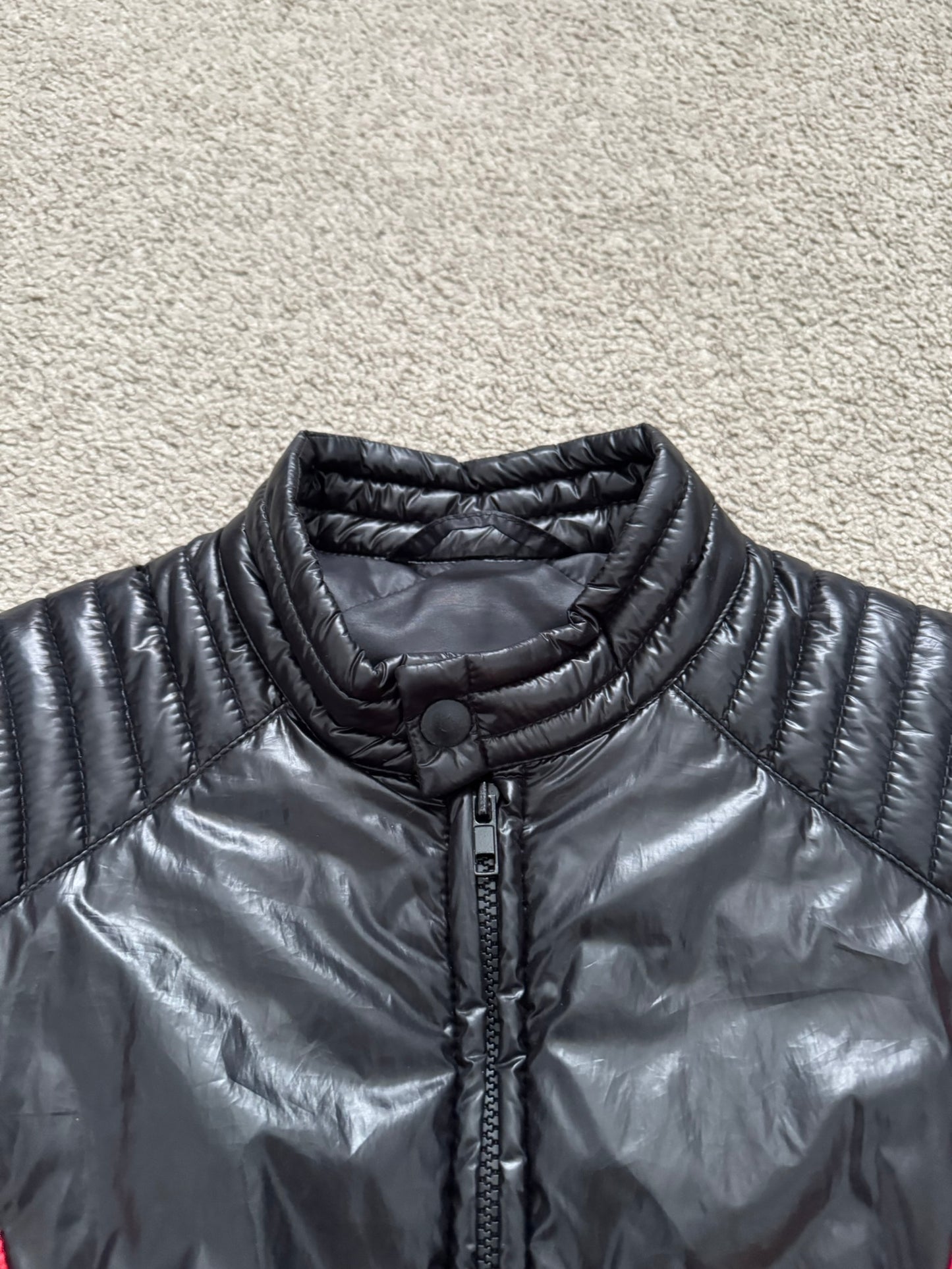 AW08 Maison Margiela “Thriller” Quilted Puffer Biker Jacket