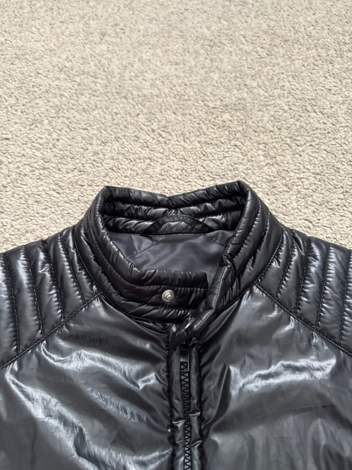 AW08 Maison Margiela “Thriller” Quilted Puffer Biker Jacket