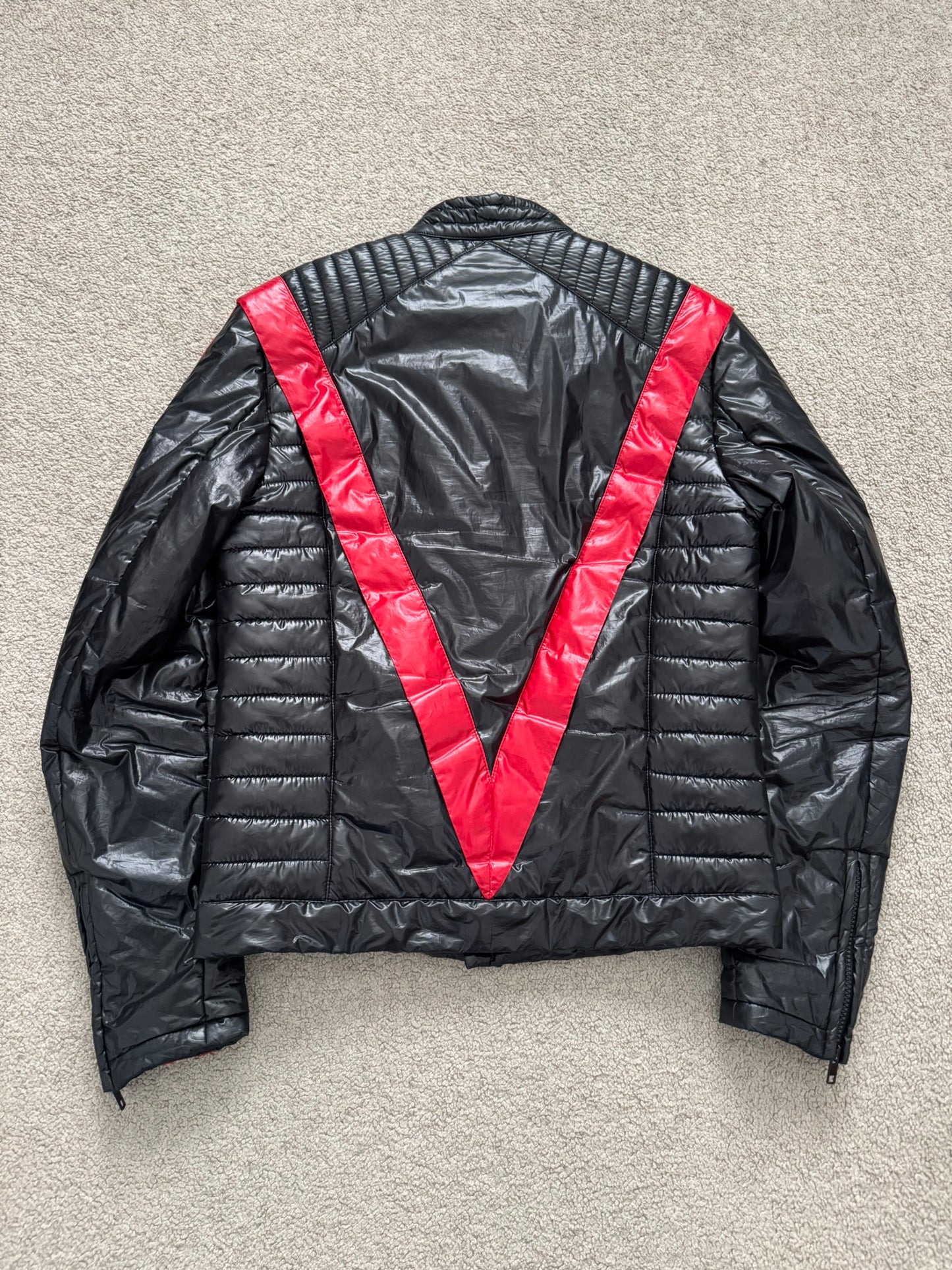 AW08 Maison Margiela “Thriller” Quilted Puffer Biker Jacket