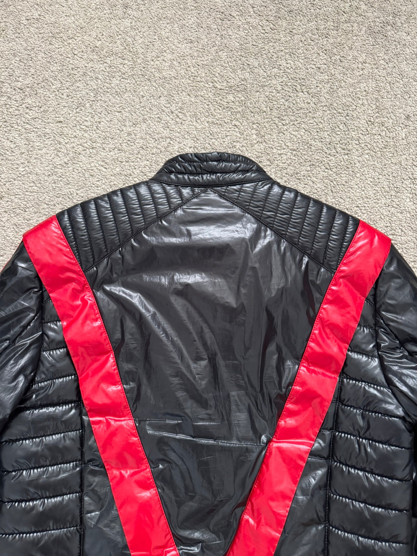 AW08 Maison Margiela “Thriller” Quilted Puffer Biker Jacket