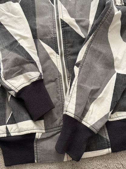 SS13 Rick Owens DRKSHDW "Island" Geo Camo Bomber Jacket