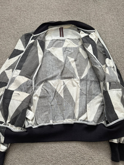 SS13 Rick Owens DRKSHDW "Island" Geo Camo Bomber Jacket