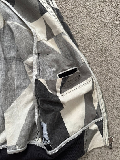SS13 Rick Owens DRKSHDW "Island" Geo Camo Bomber Jacket