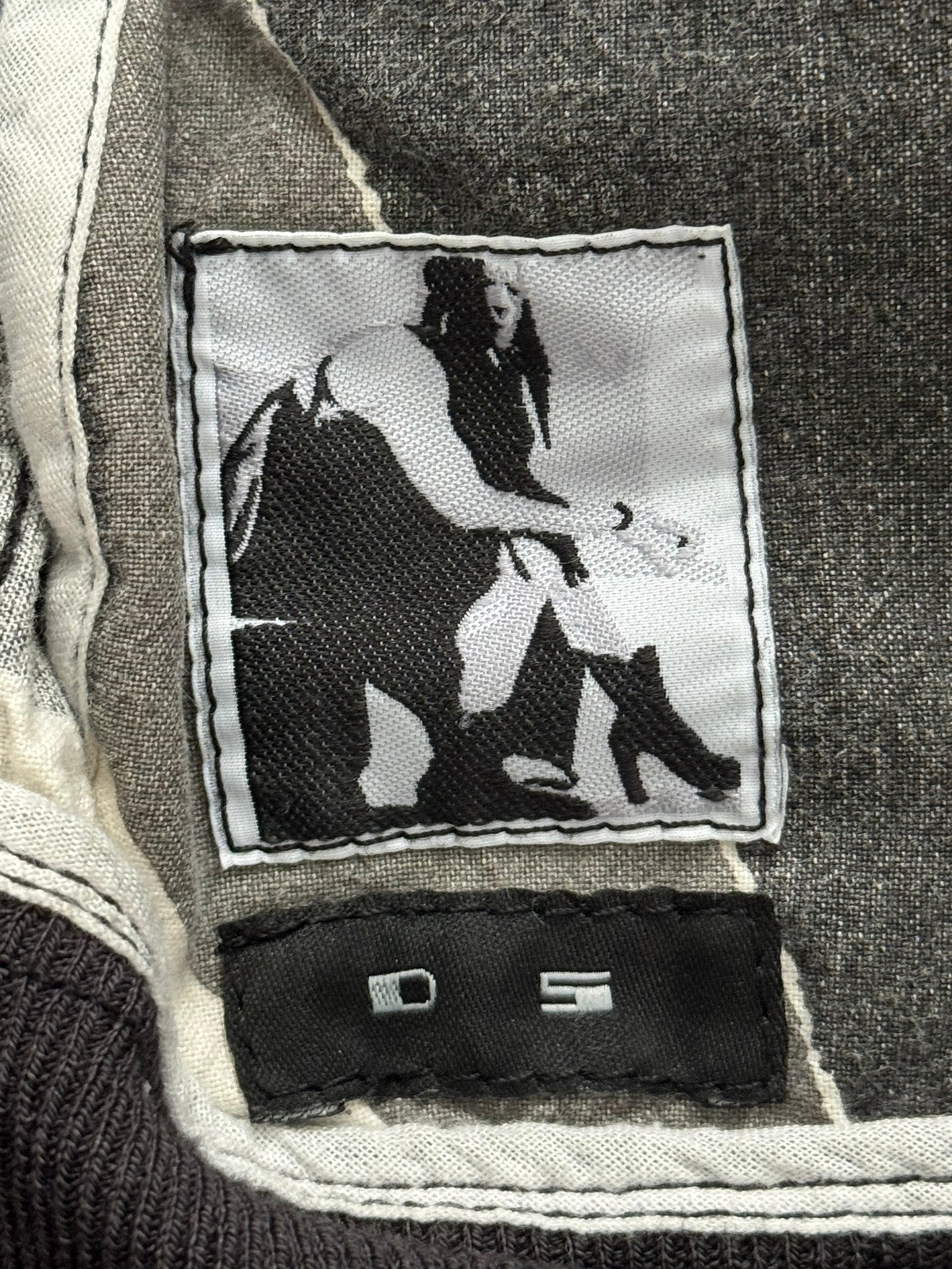 SS13 Rick Owens DRKSHDW "Island" Geo Camo Bomber Jacket