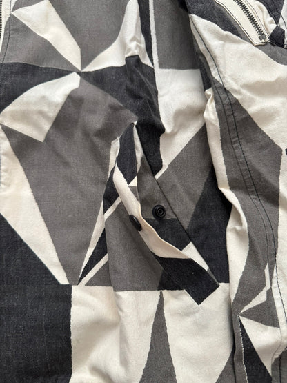SS13 Rick Owens DRKSHDW "Island" Geo Camo Bomber Jacket
