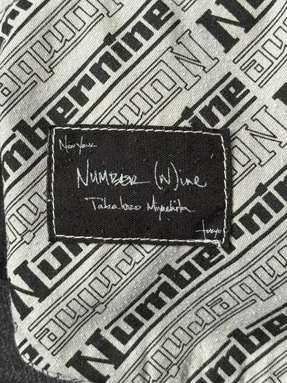 AW04 Number (N)ine "Give Peace A Chance" Patch Denim Jeans