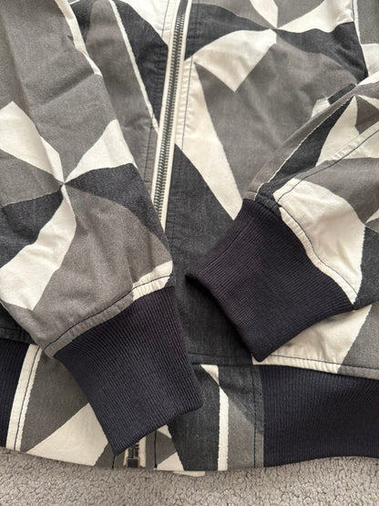 SS13 Rick Owens DRKSHDW "Island" Geo Camo Bomber Jacket