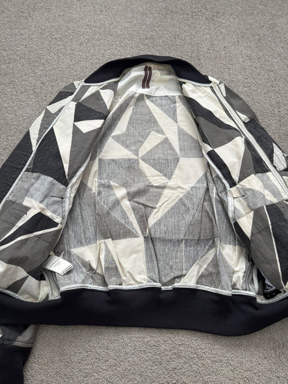 SS13 Rick Owens DRKSHDW "Island" Geo Camo Bomber Jacket