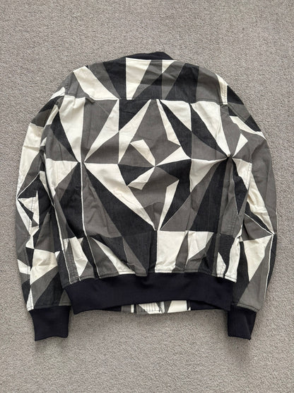 SS13 Rick Owens DRKSHDW "Island" Geo Camo Bomber Jacket