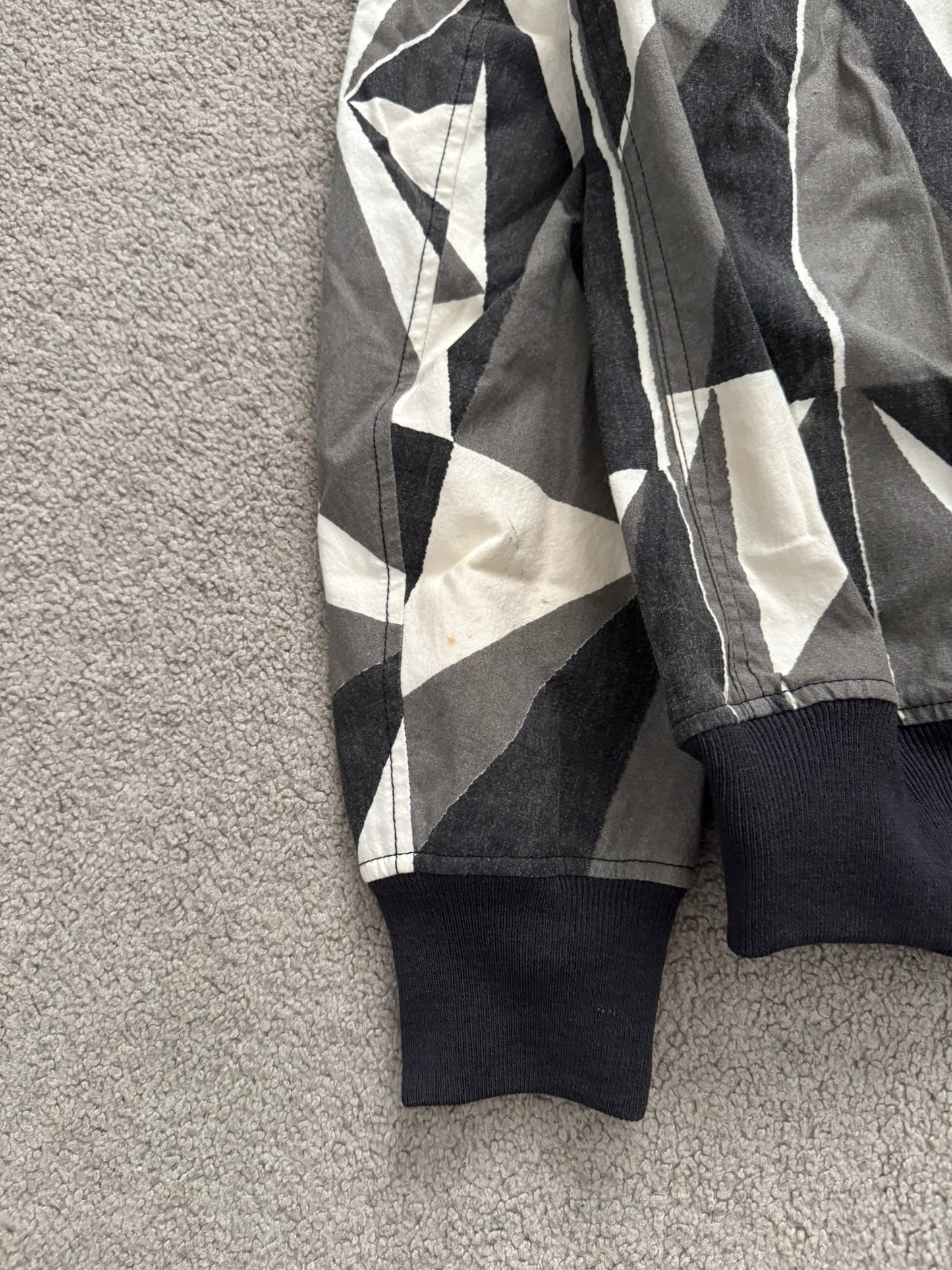 SS13 Rick Owens DRKSHDW "Island" Geo Camo Bomber Jacket
