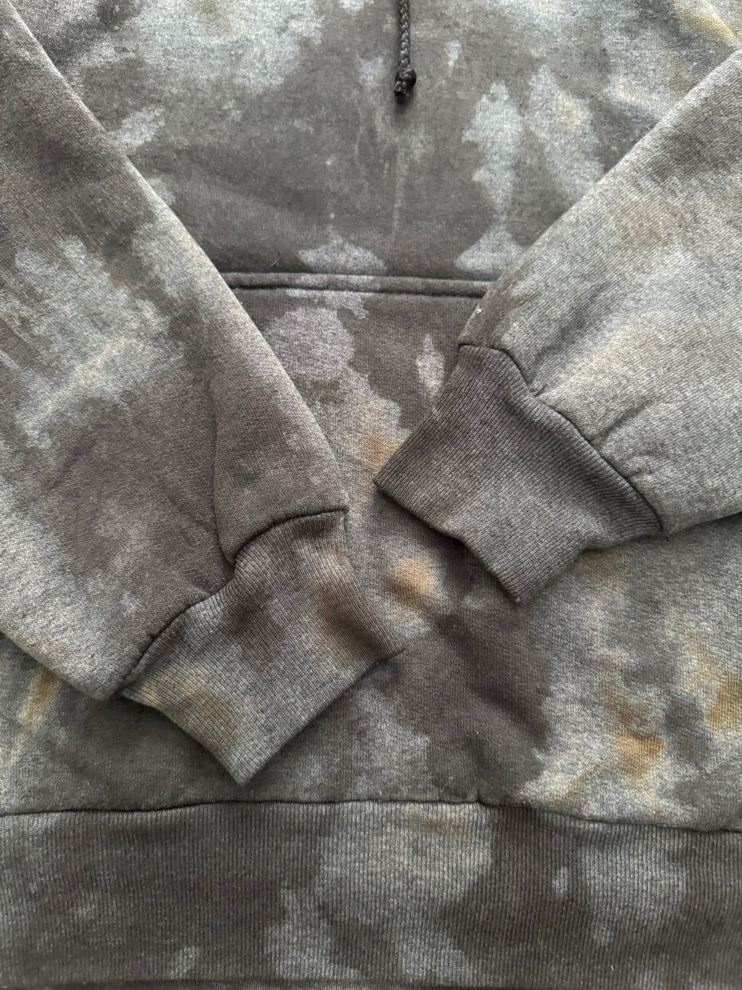 Vintage Chrome Hearts Horseshoe Dyed Thermal Pullover Hoodie