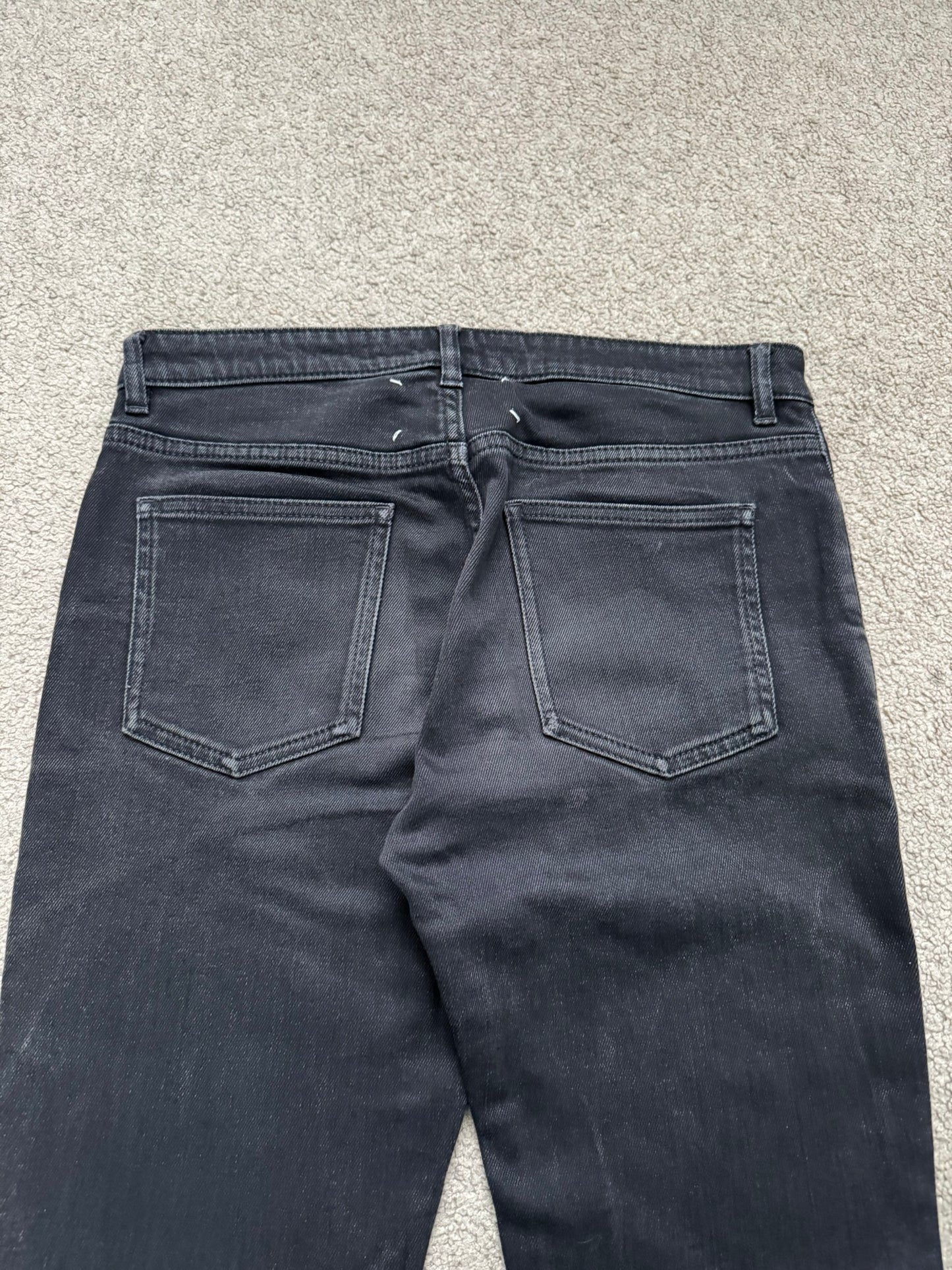 SS16 Maison Margiela Black Denim Jeans