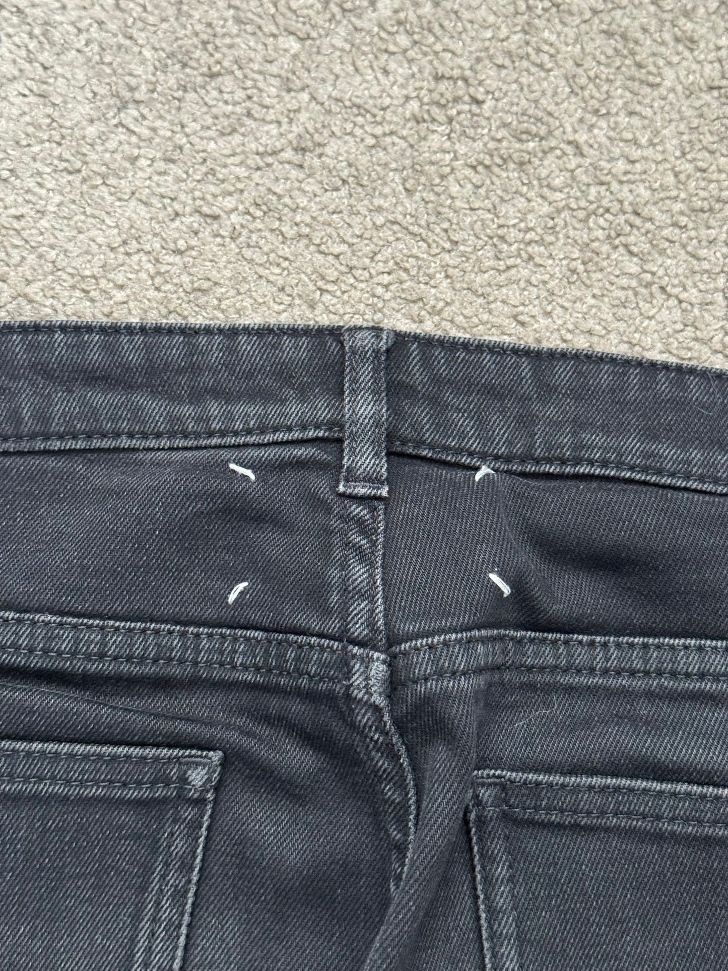 SS16 Maison Margiela Black Denim Jeans