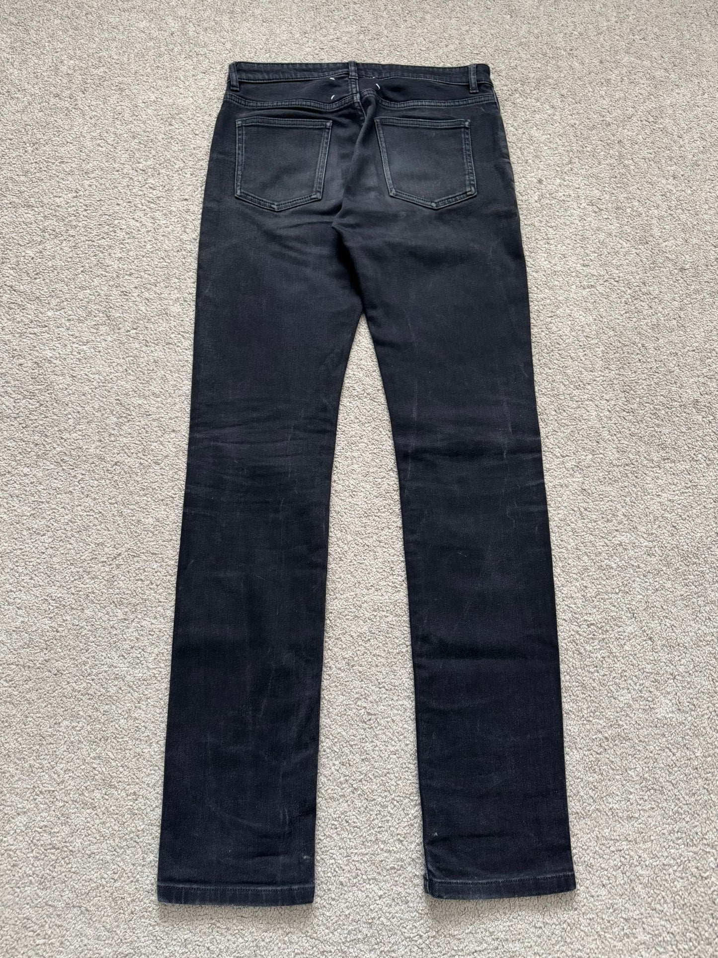 SS16 Maison Margiela Black Denim Jeans