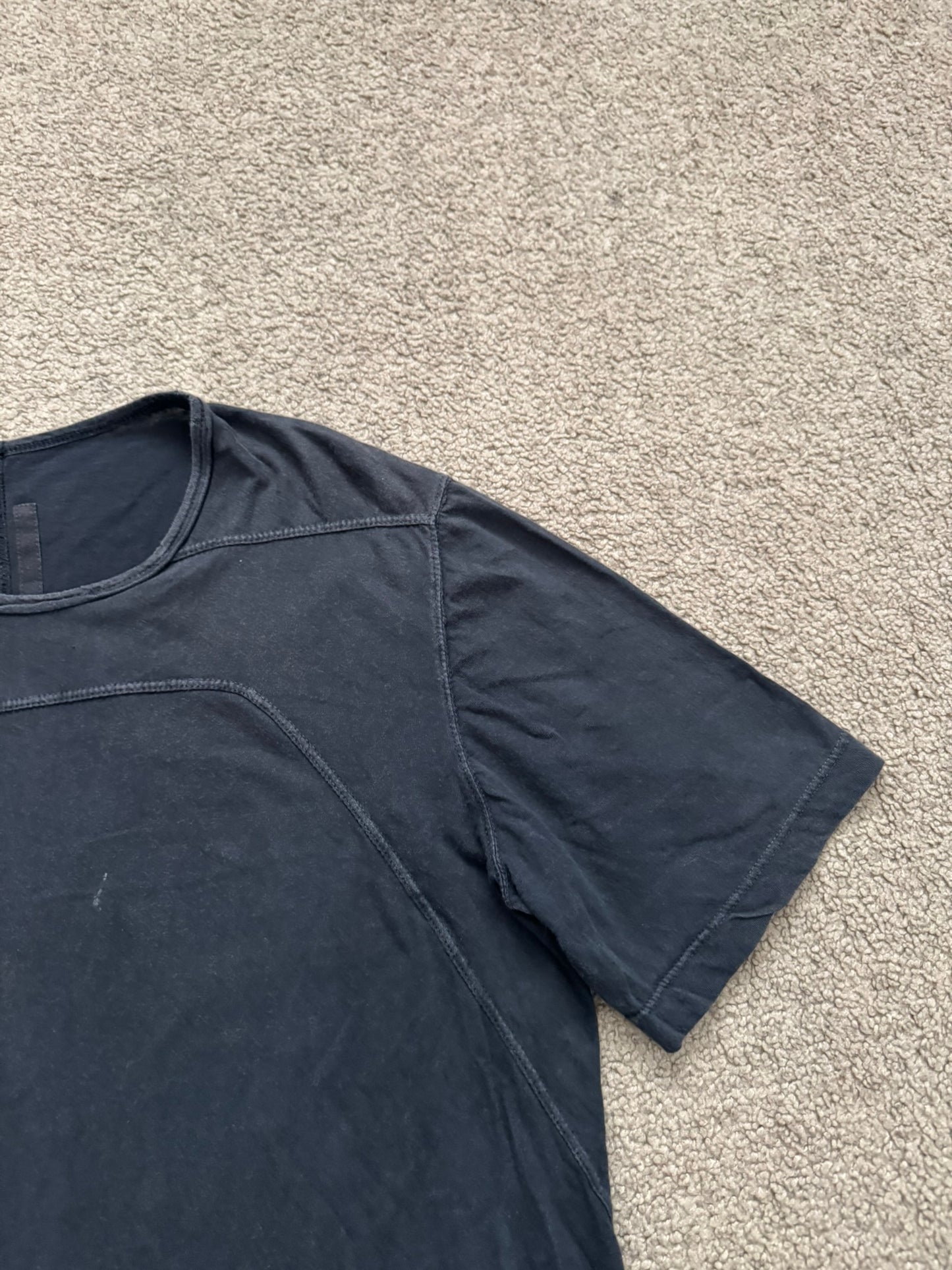 SS16 Rick Owens DRKSHDW "Cyclops" Paneled Level T Shirt