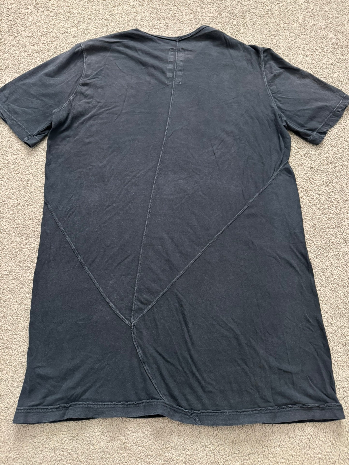 SS16 Rick Owens DRKSHDW "Cyclops" Paneled Level T Shirt