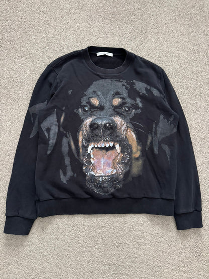 SS18 Givenchy by Riccardo Tisci Rottweiler Crewneck Sweatshirt